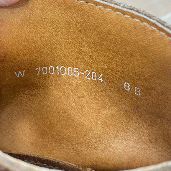 Vintage POLO Country Ralph Lauren Women's Suede Lace Up Prairie Boots Size 6B - Picture 11 of 14